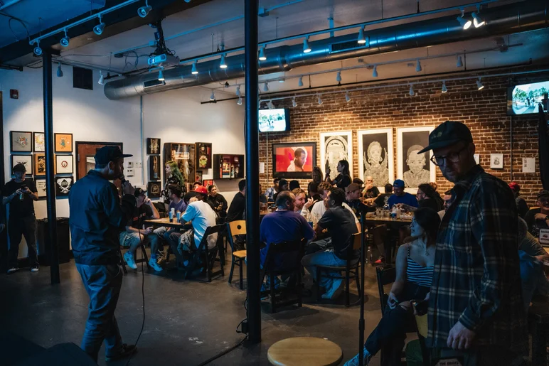 The whole room was packed with teams. You love to see it!

<!--tampapro23thursdaynight-->