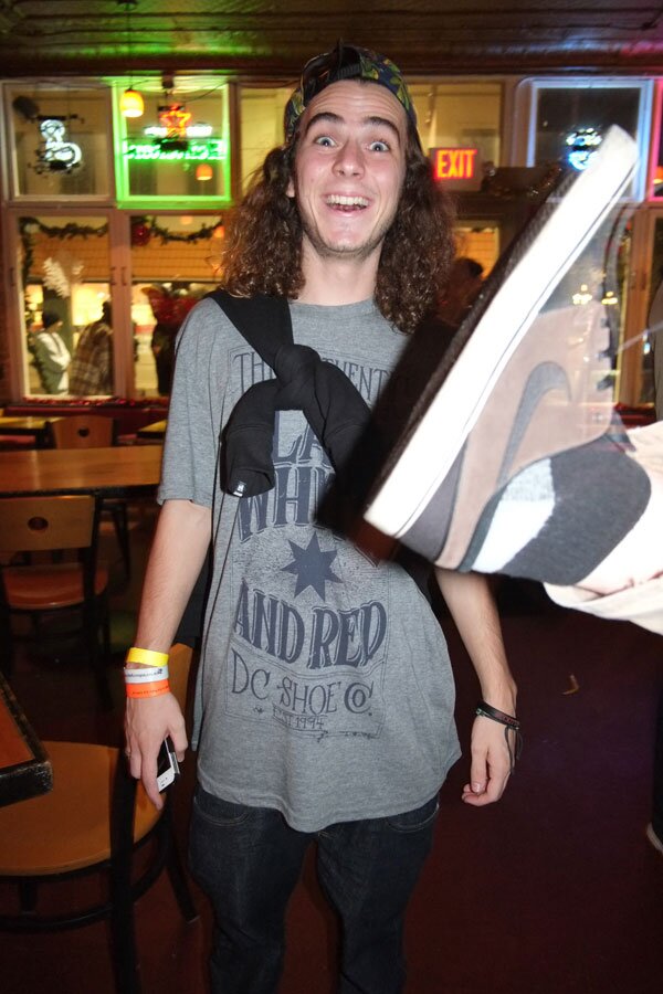 Taylor McClung with a karate kick insert