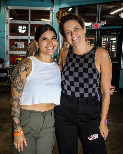 <!--girlsclinic19-->

HUGE SHOUTOUT to both Morgan and Christine for always taking care of us and for throwing the raddest events with Vans.
