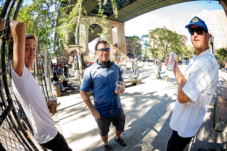 <!--danyc17practice-->

ETN Film crew organizing their plan of attack.