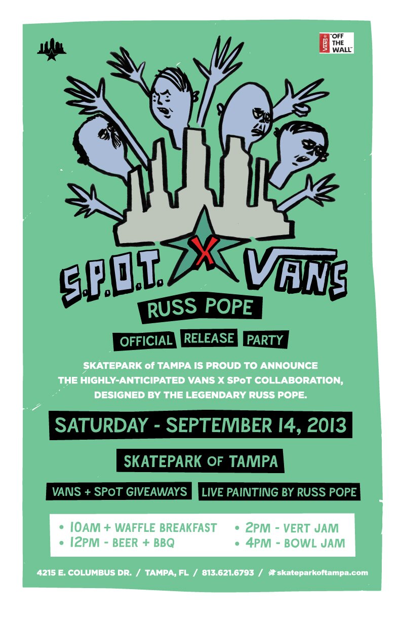 SPoT x Vans Russ Pope Release Party