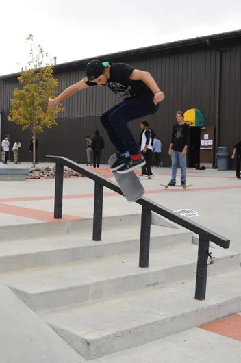 Who Dat? Heelflip back lip.<!-- Damn Am Woodward 2012 -->