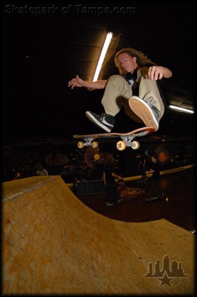 Levi on a frontside flip