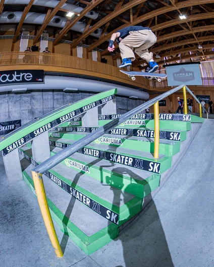 I've always wanted to get a photo with Kurisu and luckily you can see my shadow in this heelflip back tail photo.

<!--damnamjapan2023mensqualifiers-->