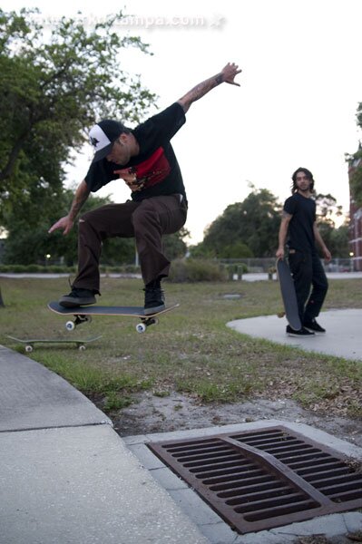 You know that flat gap behind the Bro Bowl?