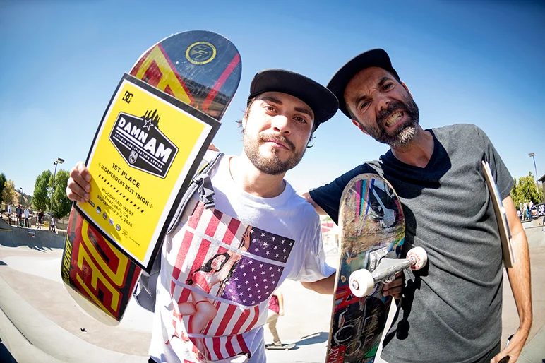 <!--daww16-day2-->

Congrats to JP for grabbing 1st at Independent's best trick comp.