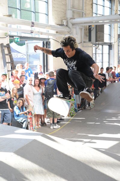 Tony Trujillo was landing these high speed flips