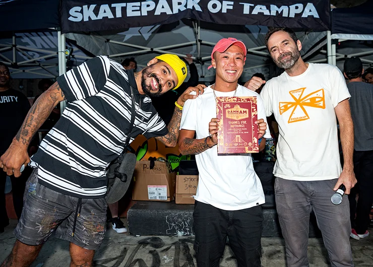 <!--dany18finalsphotos-->

Taiwanese Pro Adee Lu gets a Thanks For Nothing for making the trip.