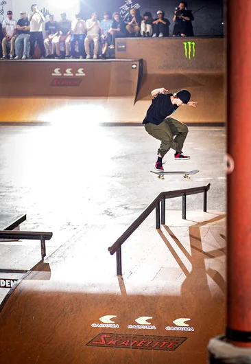 Kickflips into everything!!!! 
<!--tampam2022finals-->