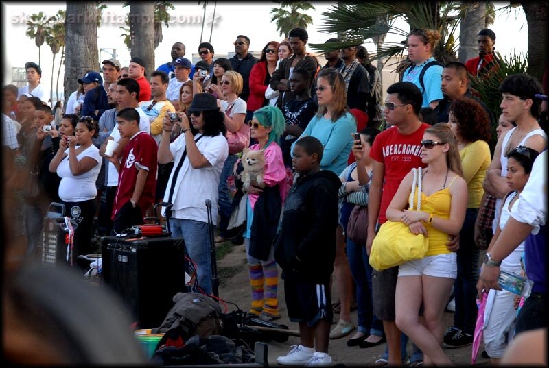 Venice Beach Sketchy Crowd