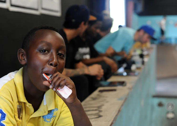 <!--soj16-->

Have I mentioned the heat yet? Yeah, it was super hot. This kid hung out with the judges all day eating popsicles. At least 10 of them. Wrapper and all by the looks of it.