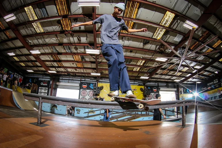 <!--cotc20photos-->

Elijah Allred wearing All Blue on this Front Feeble.
