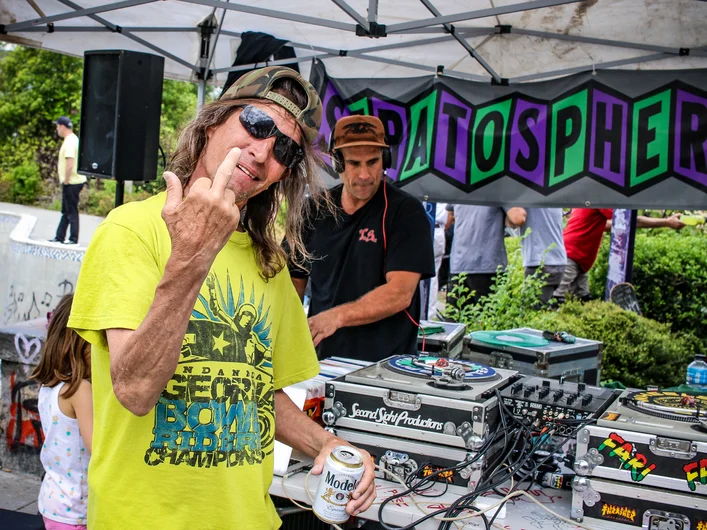 More posi vibes at the DJ booth with John Cardiel!!!

<!--atl2023trip-->