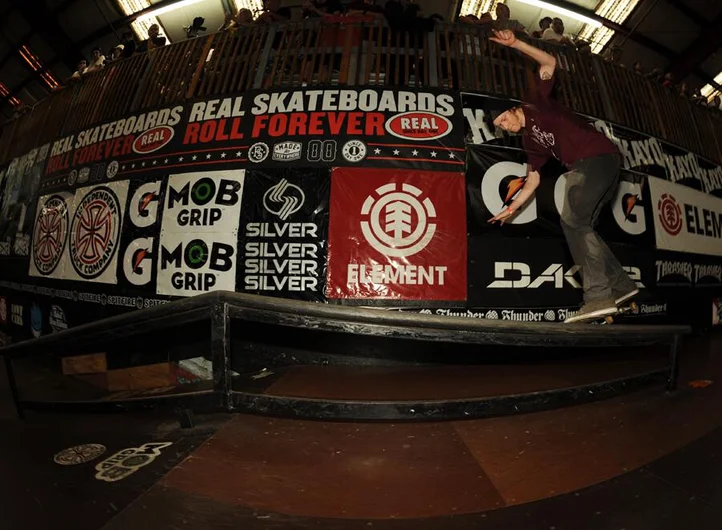 <!-- amdec13sun -->

I guess Jack didn't think that backside 180 nosegrinds were hard enough for his runs, so he decided to do nollies into them. Madness.