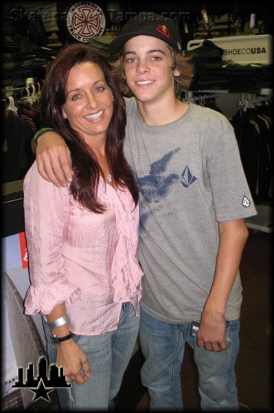 Ryan Sheckler and Mom