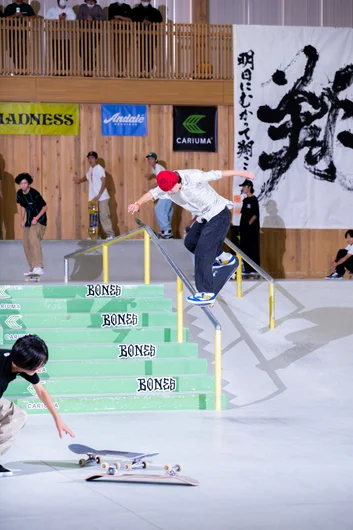 A structured cab back noseblunt from Junnosuke Hasegawa

<!--damnamjapan2022besttrick-->