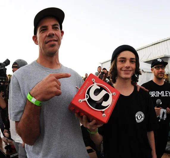 <!-- amdec13sun -->

Tyson Bowerbank won The Skateboard Mag Fan Favorite Award, which was voted on by Instagram posts throughout the weekend tagged #tsmfanfave.