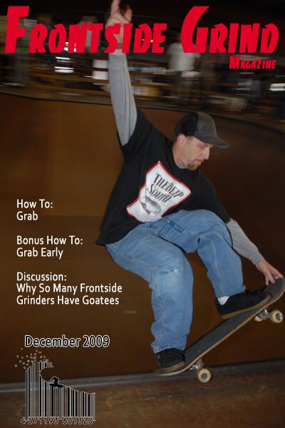 Frontside Grind Magazine Cover Shoot