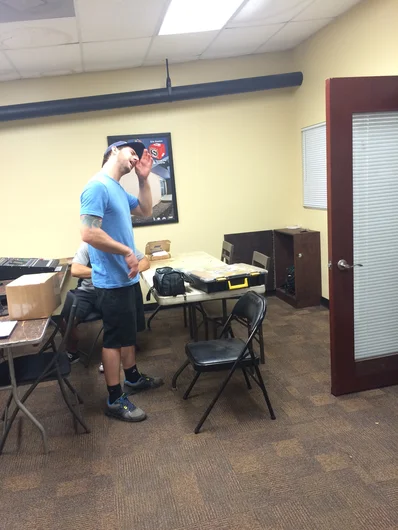 <!--calm2015-->

Brian Reardon clearly has a huge list of responsibilities for the weekend, as him and his team Auxiliary Channel will be making sure the live webcast comes through crystal clear for you if you can't be here in person. No pressure, Brian.