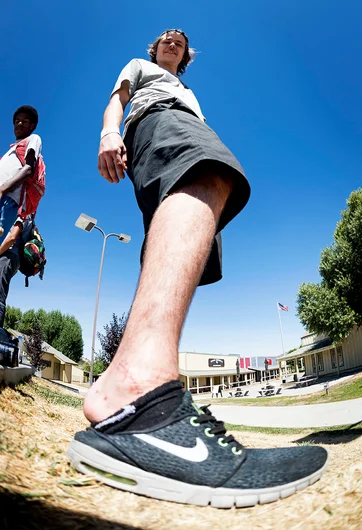 <!--daww16-day2-->

Good to see Harrison Murray that took a hefty tumble at Damn Am Costa Mesa is back on his feet walking again.