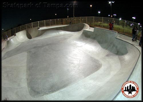 Tempe, Arizona Public Skatepark - Bowl Right Side