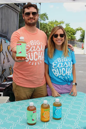 <!--schoolsoutjam18-->

The team from Big Easy 'Bucha was here all day serving up FREE kombucha on this hot day. This stuff was seriously hitting the spot. Go get some at Publix then tell us all about it.
