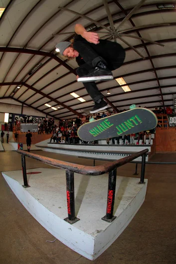 <!--ridetexas14-->

Taylor Kirby with a BS bigflip.
