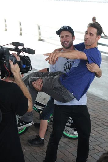 You recognize this reenactment we're doing to close out the SPoT Life episode.  Watch for it soon.<!-- Spring Roll 2013 and a Bradenton Session Presented by Lakai -->