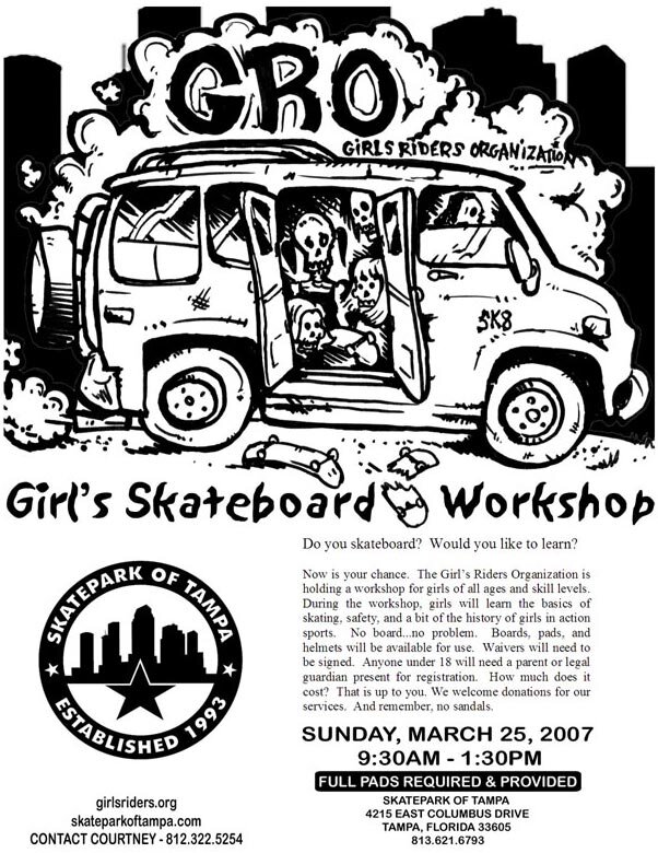 Girl's Skateboard Workshop