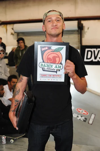 Casey is our Skatepark of Tampa Marketing Department, Van Commander, Team Manager, and more.  Thanks for getting us all out here for Damn Am Atlanta.<!-- Damn Am Atlanta 2013 Presented by DVS -->