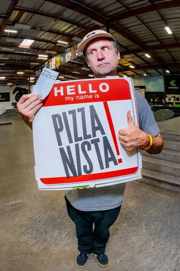 Pizzanista hooked us up with some pies and mislabeled Brian's name as Brian Shepard. I haven't stopped calling him that since, I am sure he loves it.

<!--damnamla2023qualifiers-->