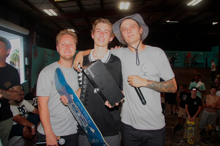 <!--gsd16-->

For your best trick, we give to you an Element deck and some DC shoes!