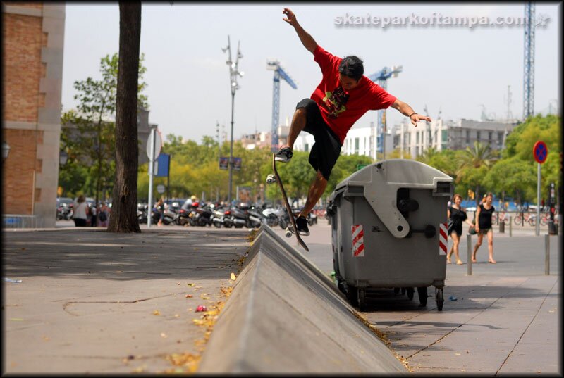 Barcelona Rob Meronek, Blunt Fakie