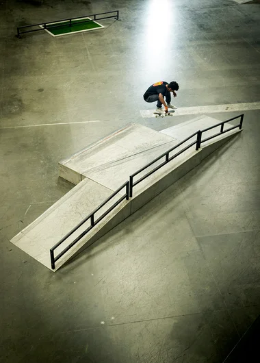 <!--mauriodaoty-->

Maurio sails a kickflip during Damn Am LA Finals, snagging first place in the end.