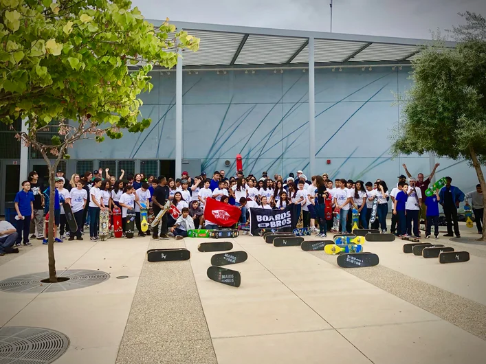 <!--vansgivesback19-->
This is just 1/3 of the students we worked with on our super busy day.
