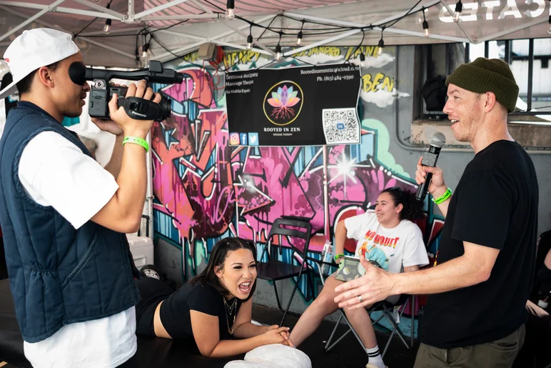 Taylor Clark asks the hard hitting questions.

<!--tampapro23day2-->