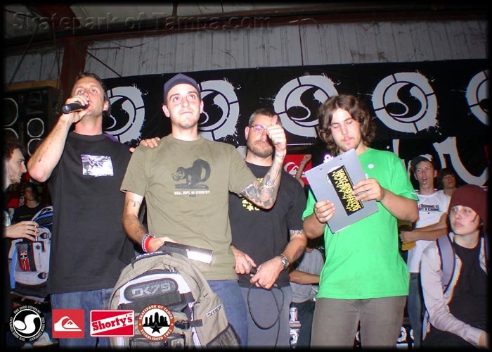 Tampa Pro 2004 Awards