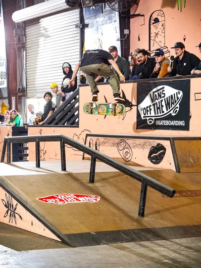 David Langston back at it again with the perfection.  Backside Flip

<!--cotcfinals2024-->