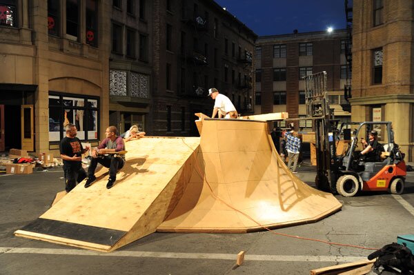 Vans Downtown Showdown: Crazy obstacles