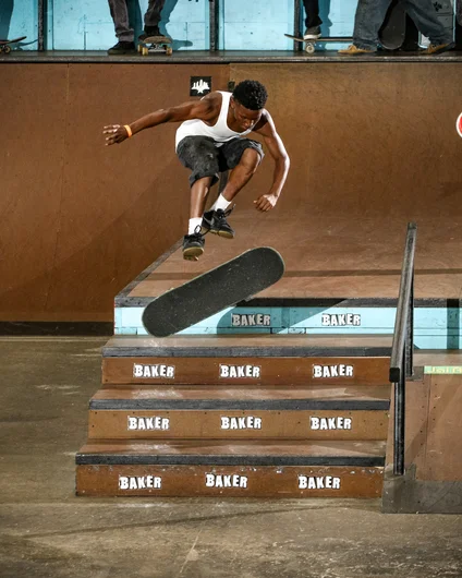 Atlanta's Messiah has grown a foot since the last time we saw him. Strong Tre Flip

<!--schoolsoutjam24-->