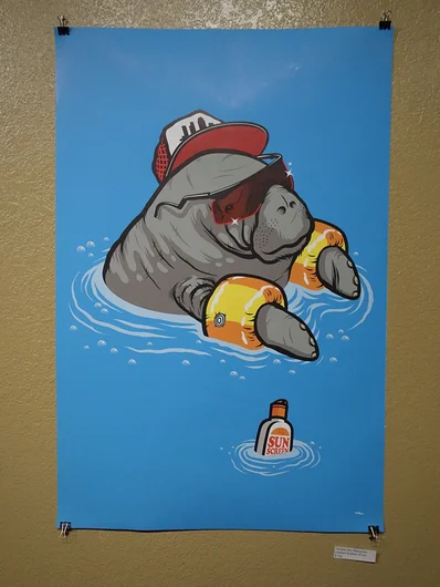 <!--am16frinight-->

Here's some raw prints Todd had made up based on the Tampa Am 2016 artwork.