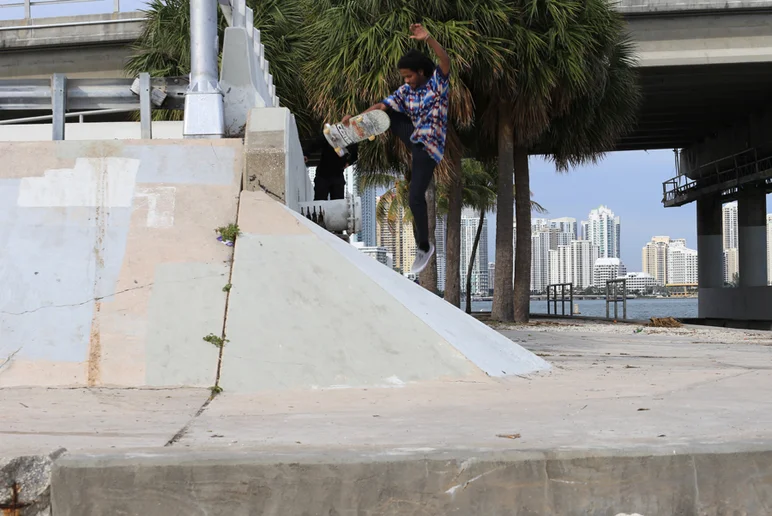 <!--miamitrip16-->

Derick Wynn wasted no time sticking this huge boneless with an epic backdrop to frame it.