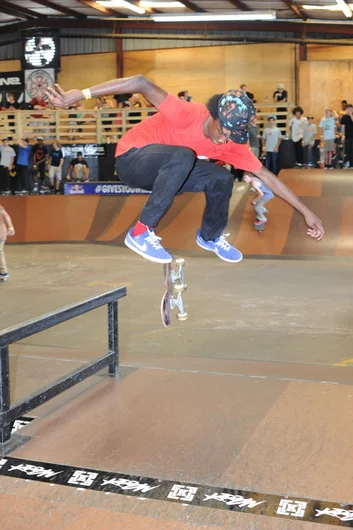 Anthony Henderson - hardflip.<!-- School's Out Jam 2013 Presented by Krew -->