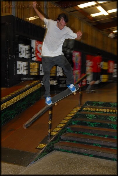 Tommy Presley - nollie crooked grind