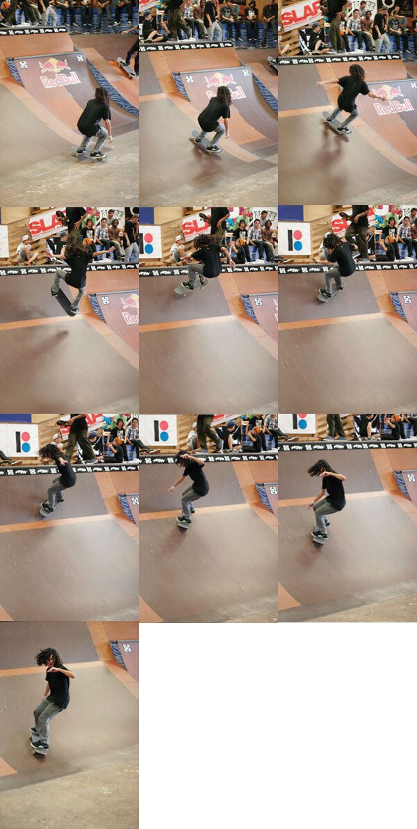 Yonnie Cruz - switch flip frontside wallride. Wow