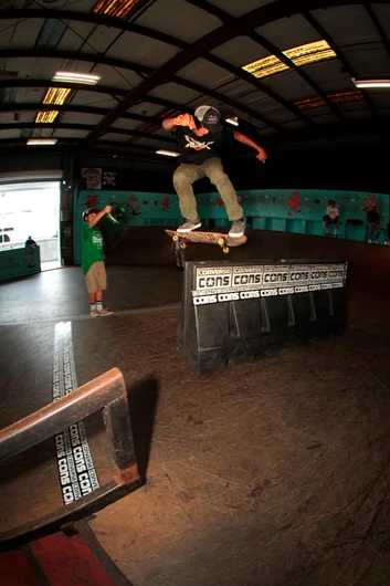 <!--ahday16cons-->

Jordi - Kickflip FS Nose. That has to be one of the best looking tricks.