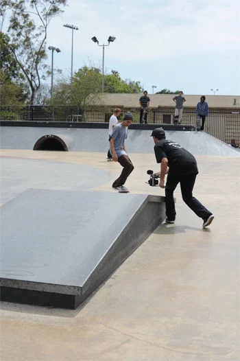 Joey's got a crazy one - manny casper nose manual.<!-- A California Work and Play Day -->