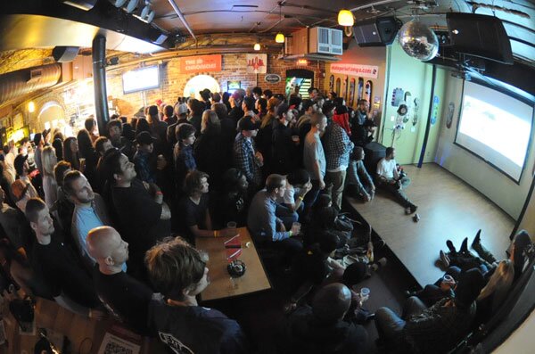 The place erupted after Grant Taylor's part