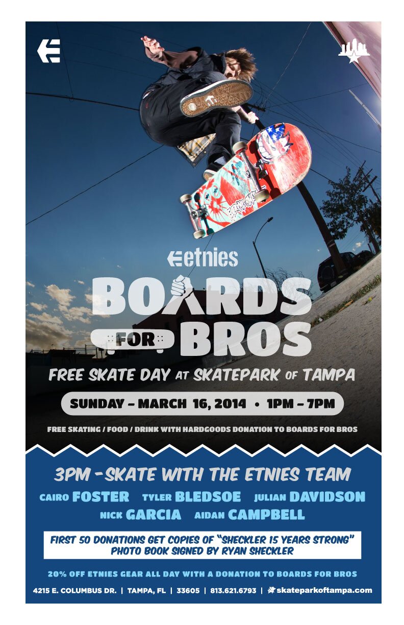 etnies Day Benefiting Boards for Bros