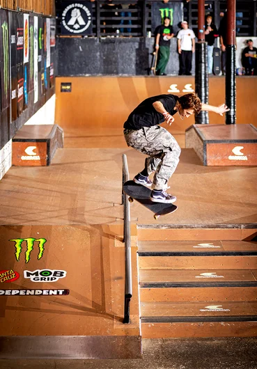 No Lazer Flips for Lazer, just solid Kickflip B/S Smiths. 

<!--tampam2022finals-->